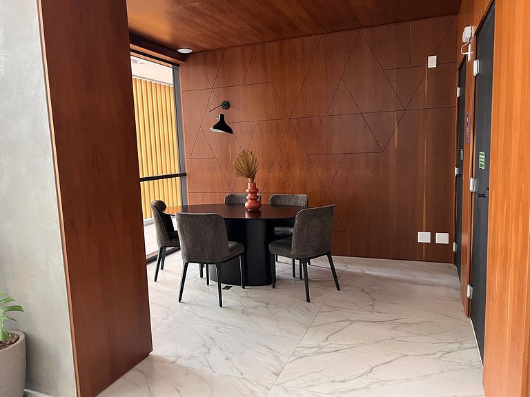 Estúdio Moderno a 200m do Metrô Brooklin