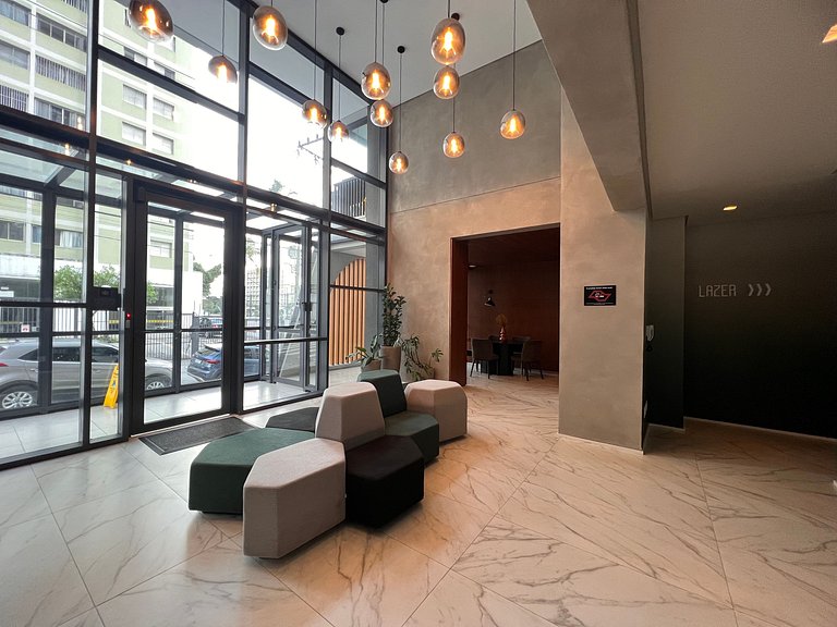 Ao lado do metrô Brooklin, Fast Internet, Cama Queen