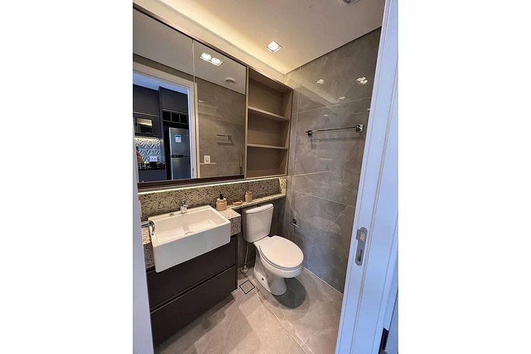 Estúdio Moderno a 200m do Metrô Brooklin