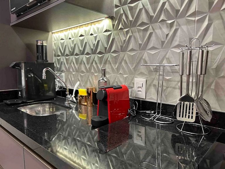 Estúdio Moderno a 200m do Metrô Brooklin