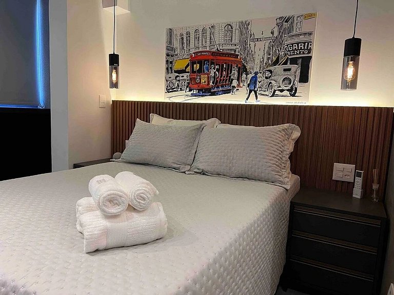 Estúdio Moderno a 200m do Metrô Brooklin