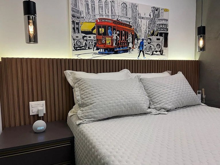 Estúdio Moderno a 200m do Metrô Brooklin