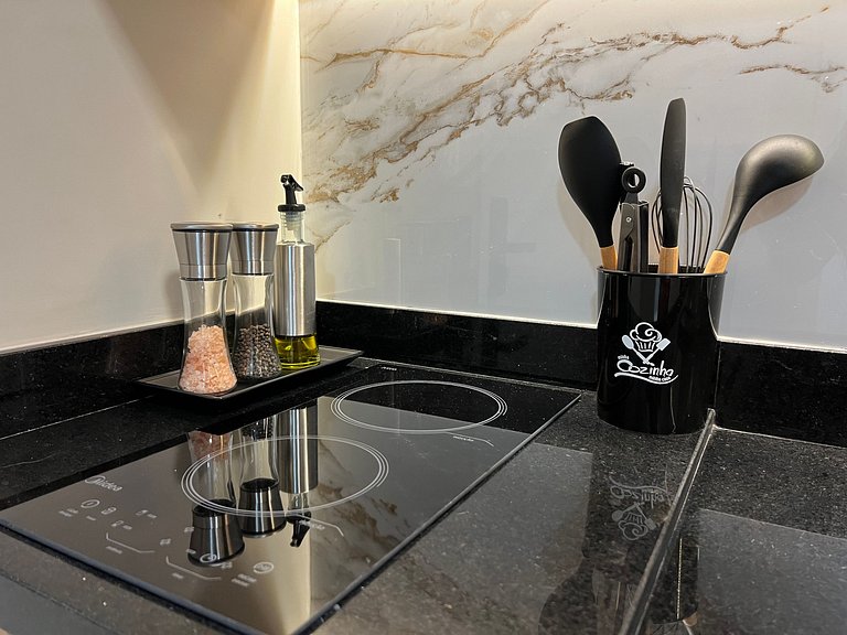 Moema Cotovia, Studio Sofisticado, Andar Alto c/ Gar