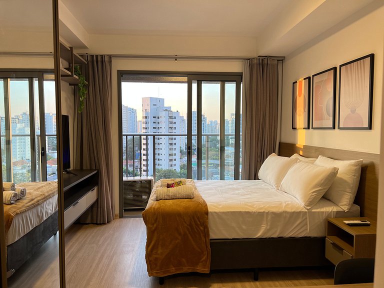 Studios Sampa - Moema Cotovia c/ Garagem