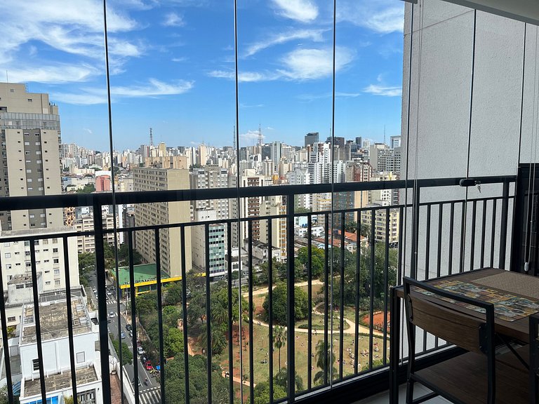 22º Andar, Vista Incrível para o Parque Augusta