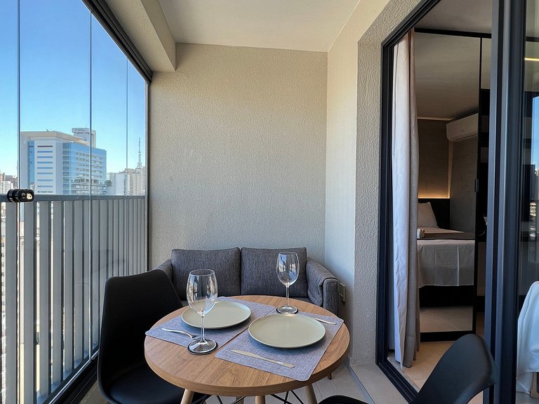 Frei Caneca - 23º Andar, Vista Livre, Alexa, WiFi 300Mb