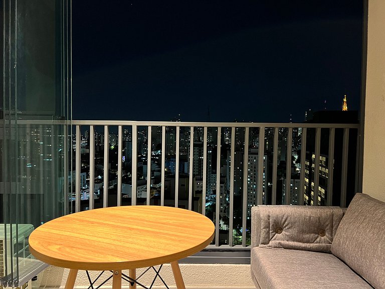 Frei Caneca - 23º Andar, Vista Livre, Alexa, WiFi 300Mb