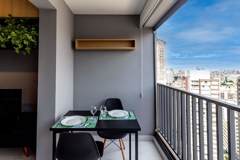 22º Andar, Vista Incrível, ao lado do Shopping Frei Caneca