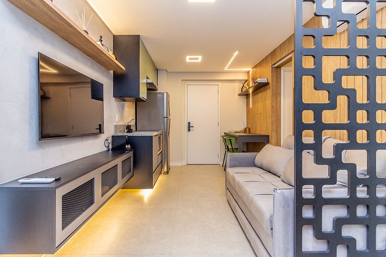 Sofisticado apartamento ao lado do Shopping