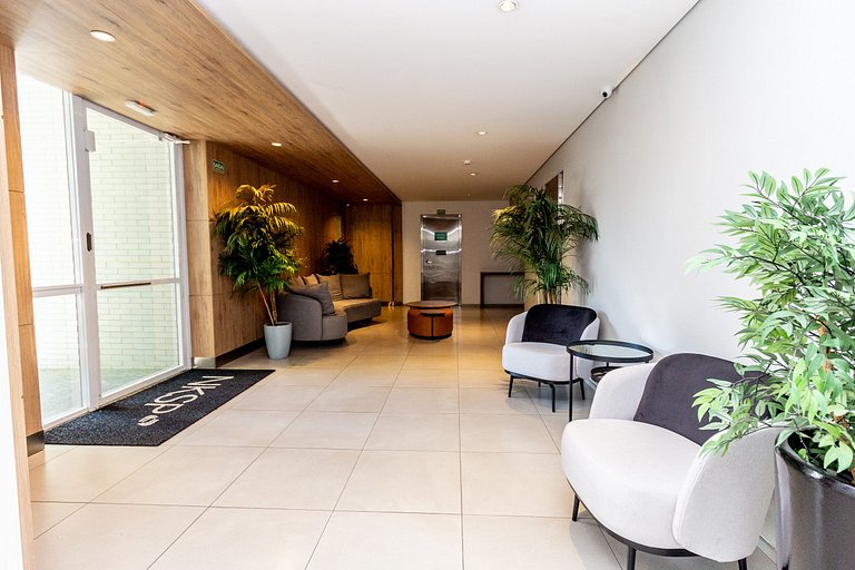 19º andar, 40m² com Garagem, Vista Livre