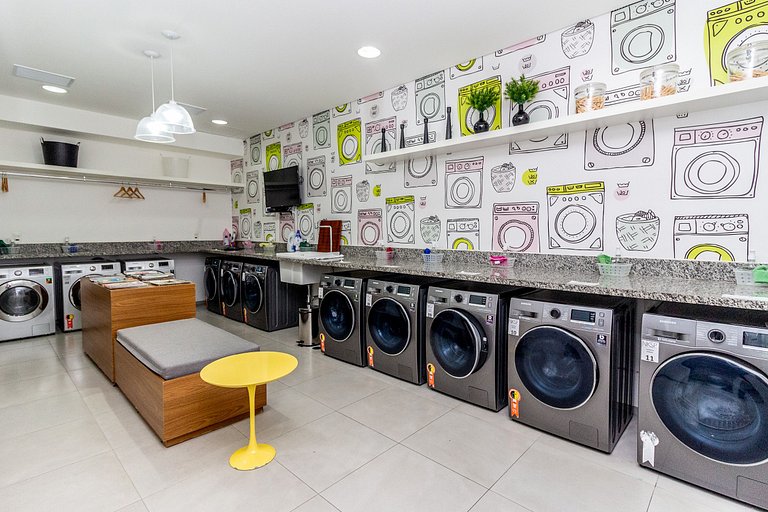 19º andar, 40m² com Garagem, Vista Livre