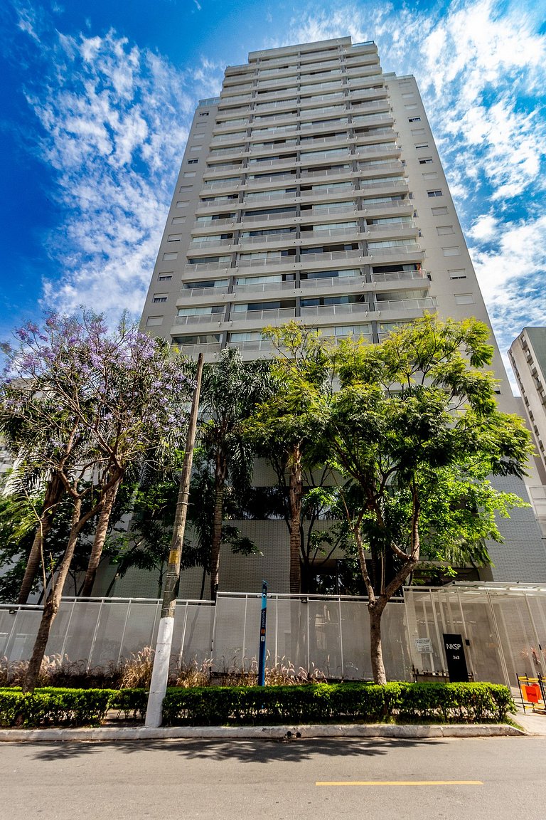 19º andar, 40m² com Garagem, Vista Livre