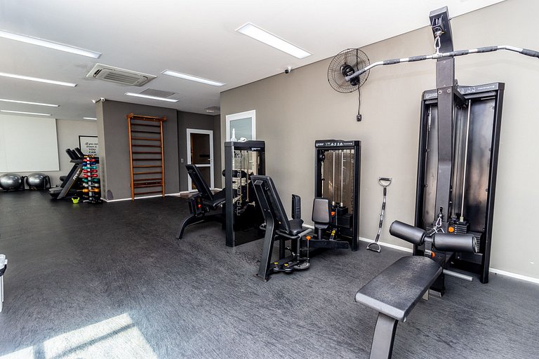 19º andar, 40m² com Garagem, Vista Livre