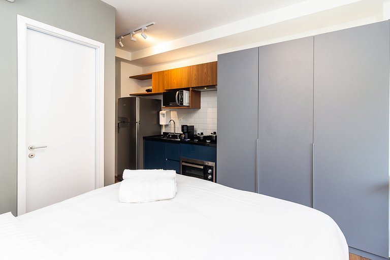 Studio no Melhor de Pinheiros-Jardins