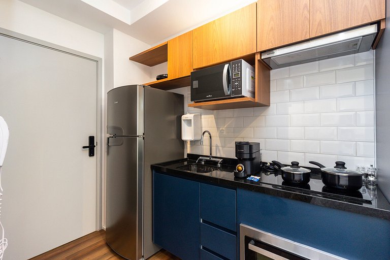 Studio no Melhor de Pinheiros-Jardins