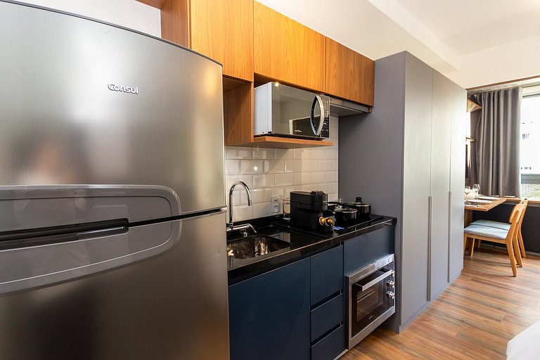 Studio no Melhor de Pinheiros-Jardins