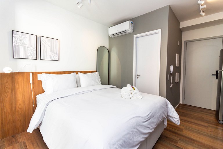 Studio no Melhor de Pinheiros-Jardins