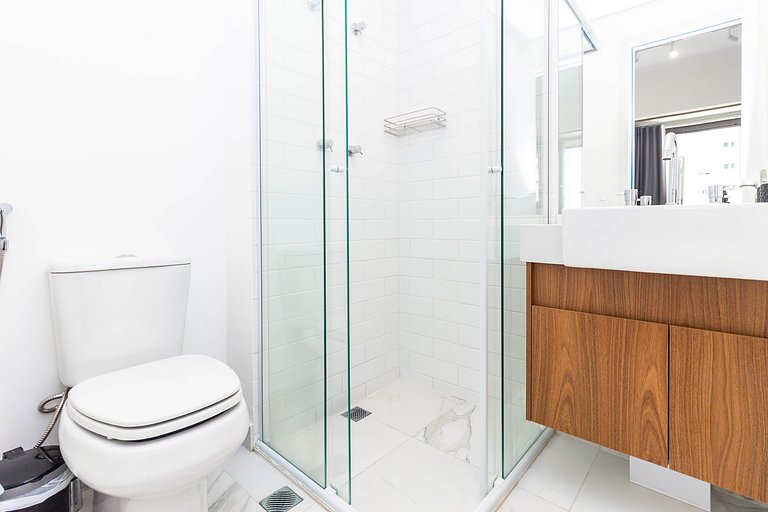 Studio no Melhor de Pinheiros-Jardins