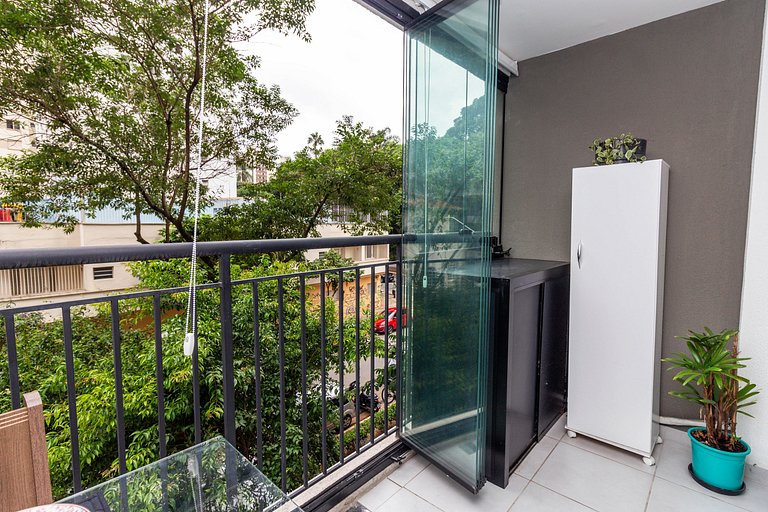 Studio Completo em frente Pq. Augusta