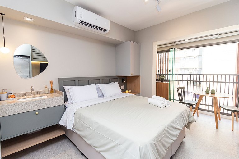 Conforto e Estilo no melhor do Paraíso/Av.Paulista