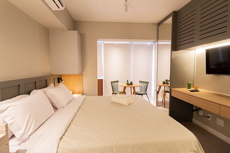 Conforto e Estilo no melhor do Paraíso/Av.Paulista