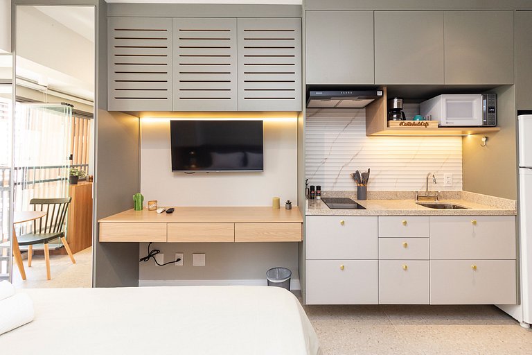 Conforto e Estilo no melhor do Paraíso/Av.Paulista