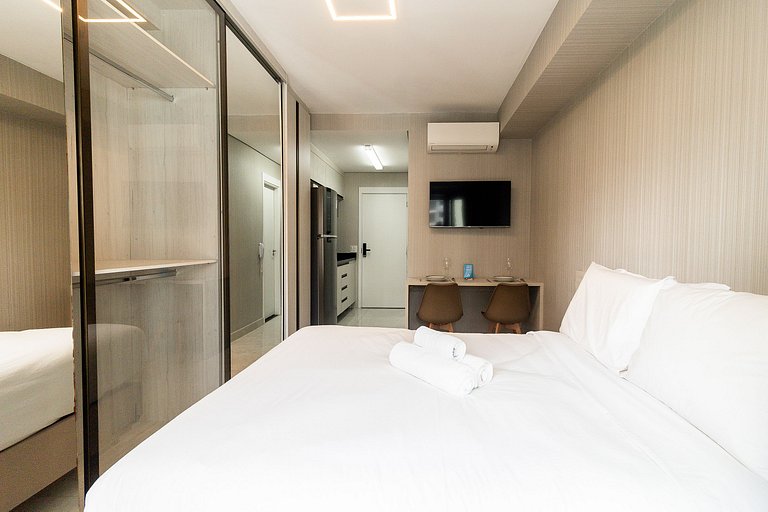 Moema Cotovia| Studio Completo c/ Garagem