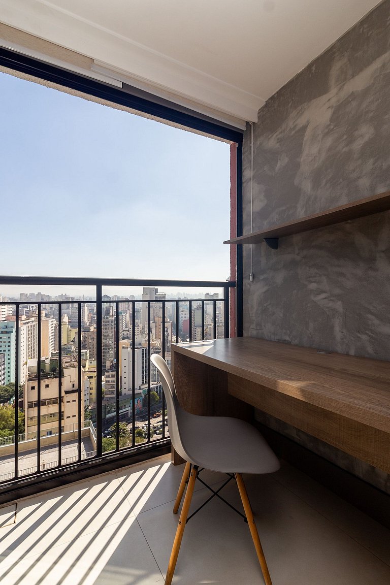 Vista Incrível Pôr do Sol | Andar Alto| Consolação