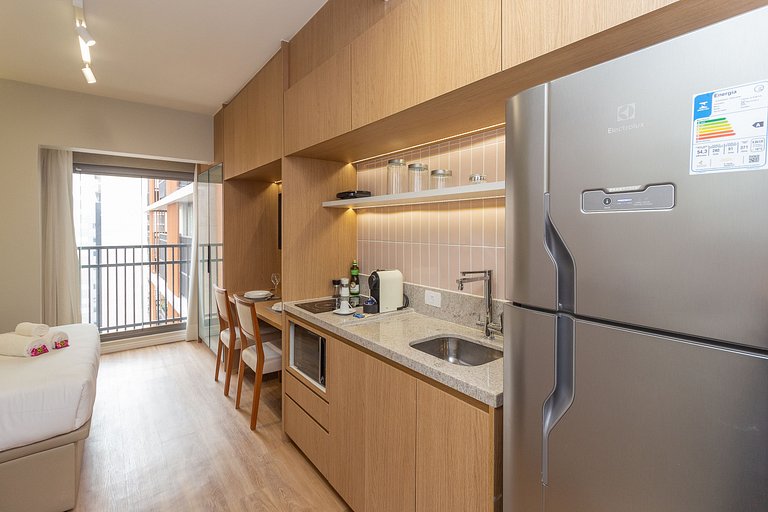 Studio charmoso a passos da Av. Paulista