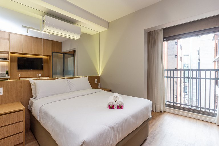 Studio charmoso a passos da Av. Paulista
