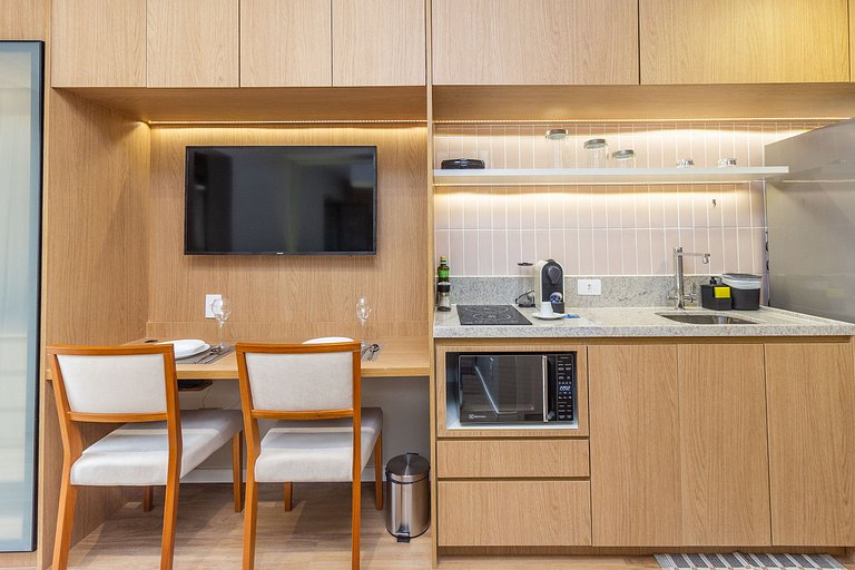 Studio charmoso a passos da Av. Paulista