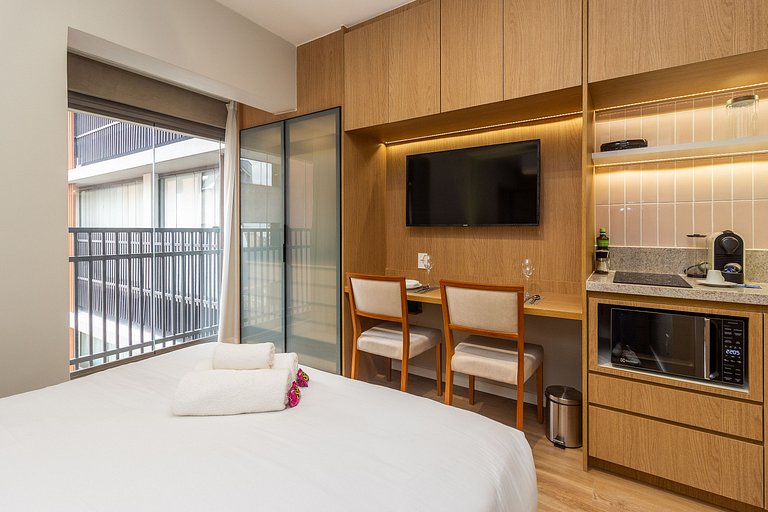 Studio charmoso a passos da Av. Paulista