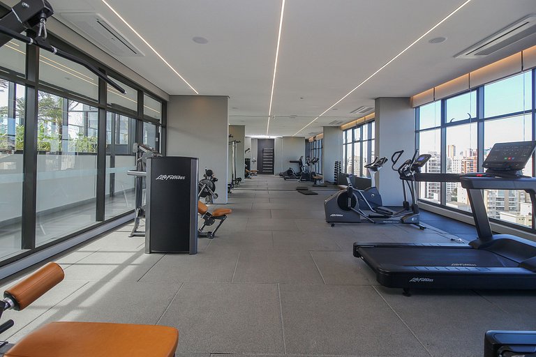 Studio no 24º Andar Perto do Allianz Parque