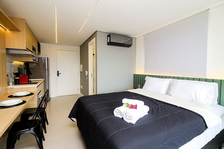 Studio no 24º Andar Perto do Allianz Parque