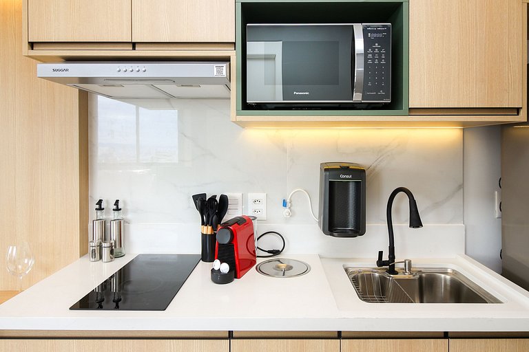 Studio no 24º Andar Perto do Allianz Parque