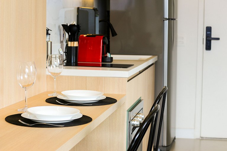 Studio no 24º Andar Perto do Allianz Parque