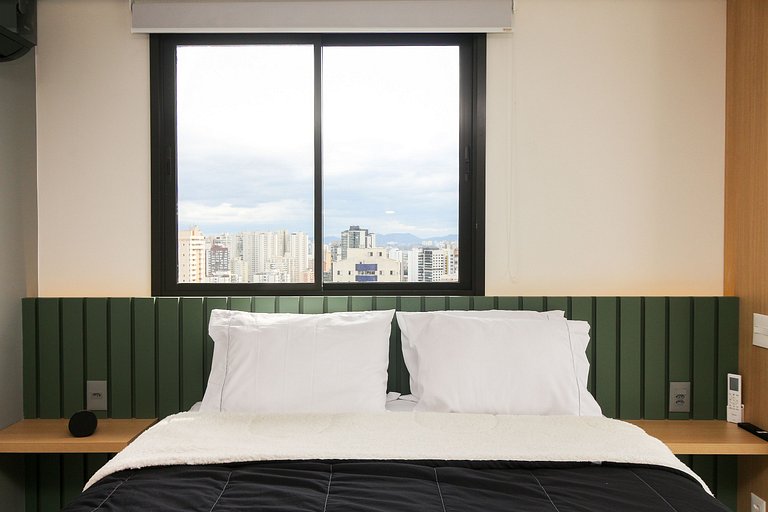 Studio no 24º Andar Perto do Allianz Parque