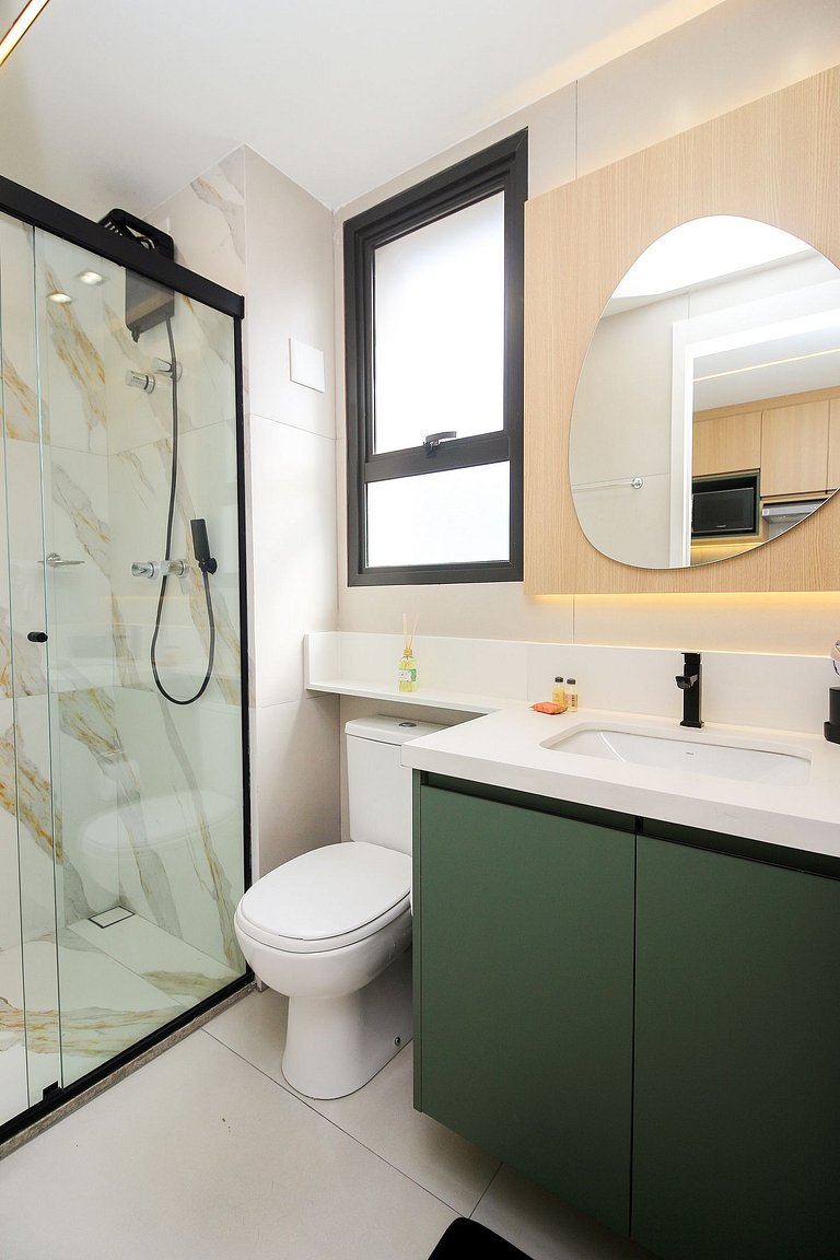 Studio no 24º Andar Perto do Allianz Parque