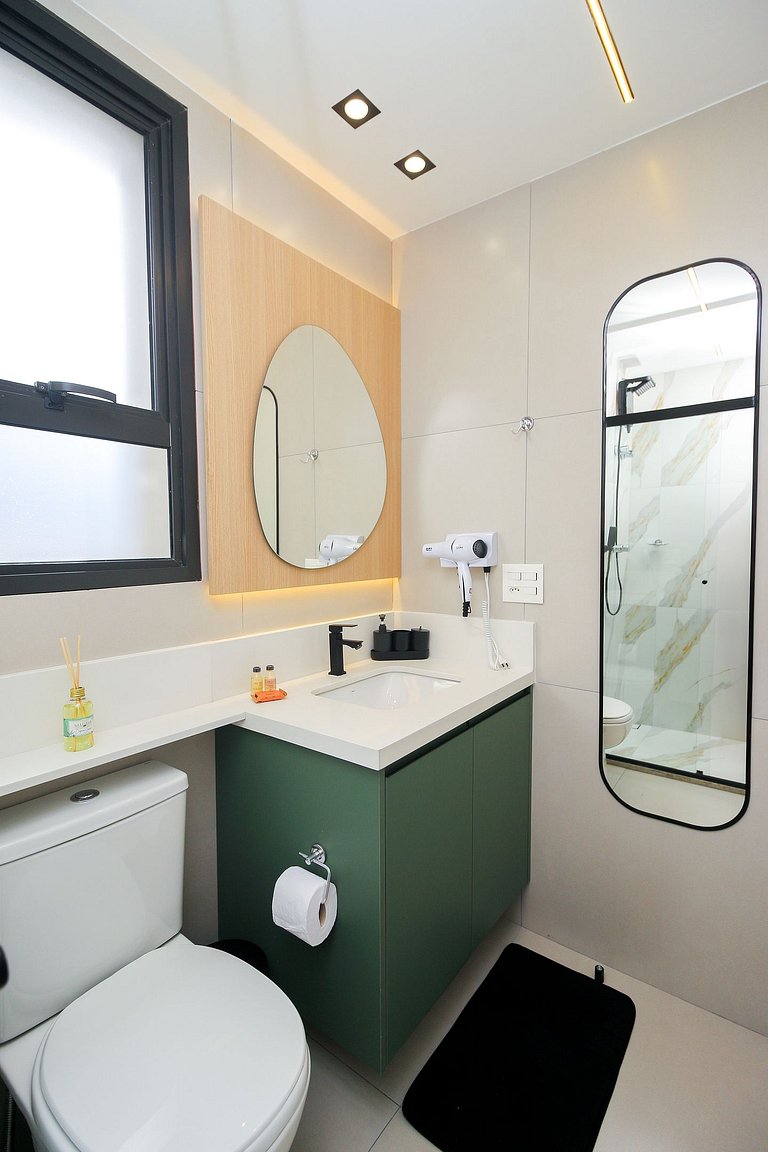 Studio no 24º Andar Perto do Allianz Parque