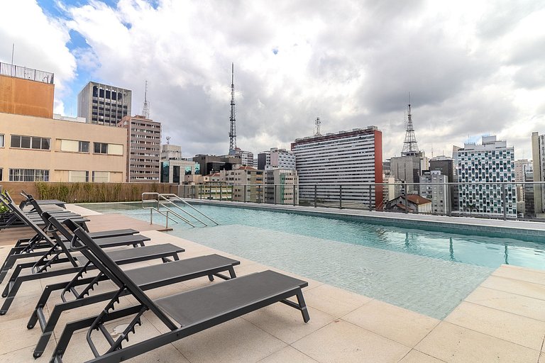 Studio perto do metrô Brigadeiro e da Paulista