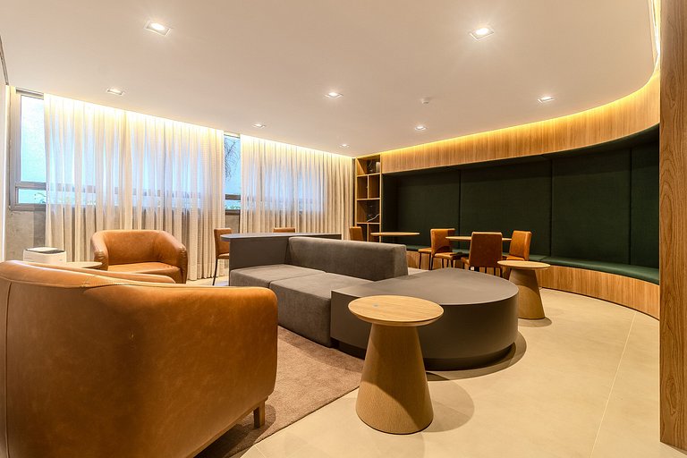 Studio perto do metrô Brigadeiro e da Paulista