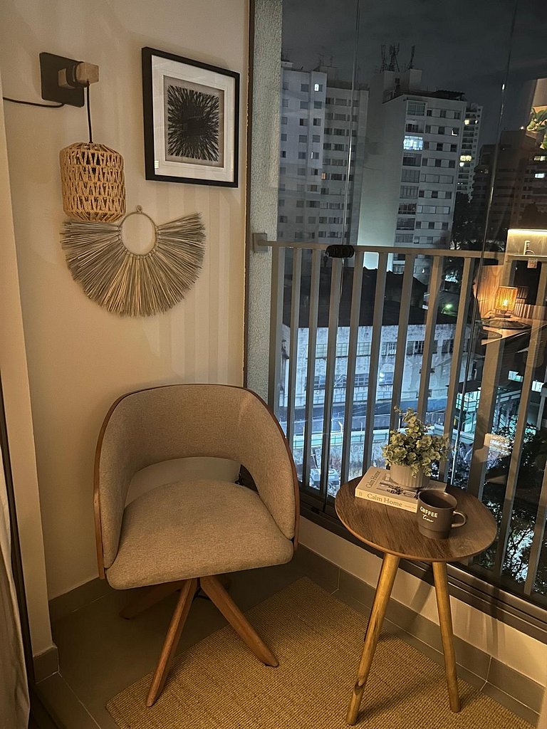 Studio perto do metrô Brigadeiro e da Paulista